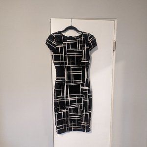 Lulu's black and white dress